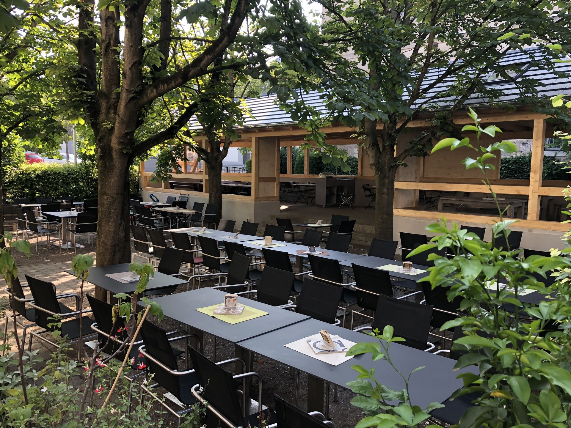 Biergarten und Stadl